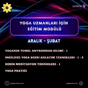 Yoga Uzmanları için Eğitim Programı