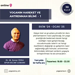 Yoganın Hareket ve Antrenman Bilimi Eğitimi
