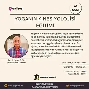 Yoganın Kinesiyolojisi Eğitimi